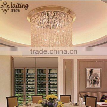 Modern Wedding Hall Decorations Crystal Ceiling Light