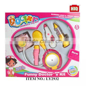 Hot new products for 2016 simulation plastic medical equipment doctor play set toys