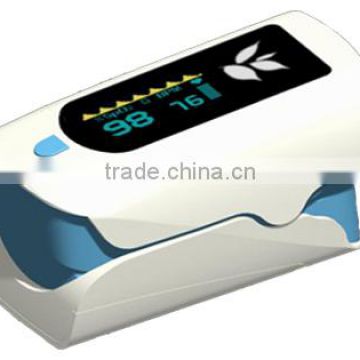 Adult/Pediatric/Infant LCD/OLED Fingertip Pulse Oximeter with Orange/gray/blue Color