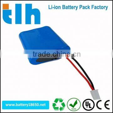 1S3P rechargeable 6600mAh 3.7v 18650 li-ion battery pack