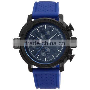 2016 fashion mens watch, luxury slilicone strap man wrist watch