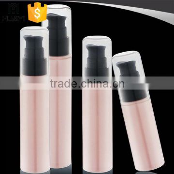 good quality pink color plastic face cream lotion pump bottle