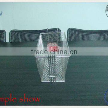 stainless steel wire mesh fried basket of factory price