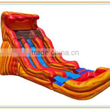 durable PVC tarpaulin inflatable water slide for sale, outdoor adult water slide, water park slides for sale