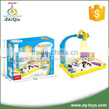 Good quality electronic kids drawing projector toy