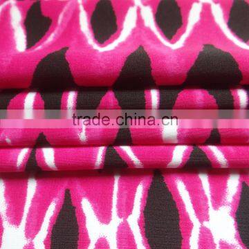 All Over Abstract Pattern Print Blend Stock Fabric photo-6