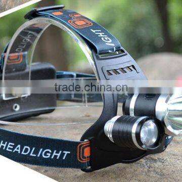 New CREE 5000Lm 3 x CREE XM-L U2 LED Bike Light Headlamp Flashlight Black photo-6