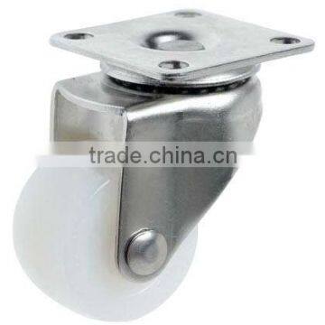 STAINLESS NYLON 6 CASTER - PLATE SWIVEL (GS-5998H-02)