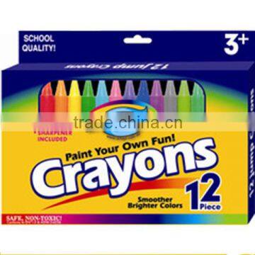 12pieces Middle-sized Crayons