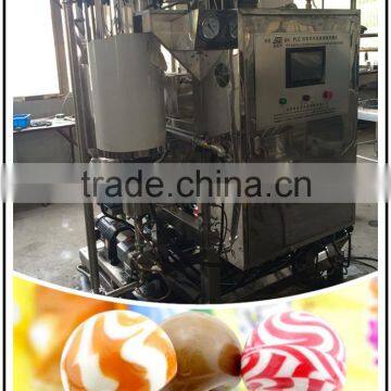 Mold lollipop candy machine servo system