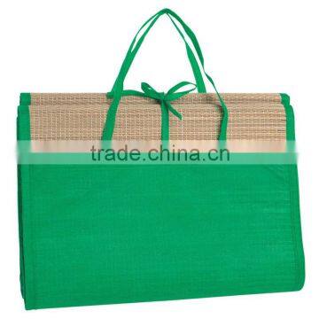 Straw Beach Mat_green