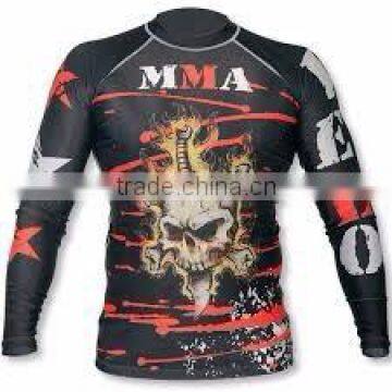 Sublimation Printed Rash Guard Long Sleeve