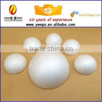 Artificial wholesale plastic polyfoam half round ball