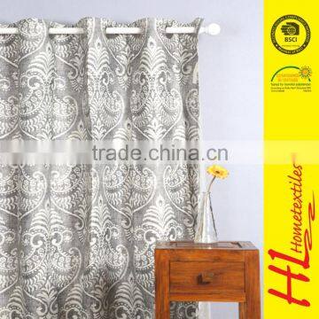 NBHS low MOQ new pattern hotel room curtain