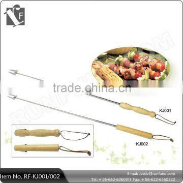 Personalised -Made Stainless Steel Telescopic Barbecue Fork