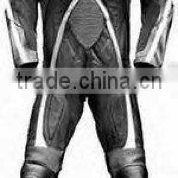 (Super Deal) Leather Motorbike Suit , Motorcycle Racer Suit