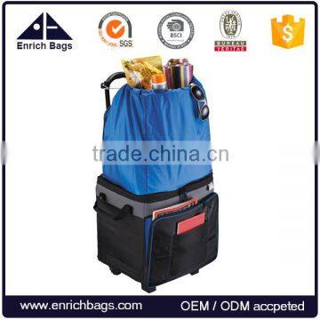 ENRICH Fold promotional Rolling Cooler Picnic Bags                        
                                                Quality Choice