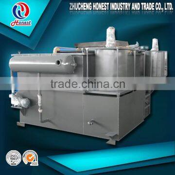 vertical flow dissolved air flotation machine