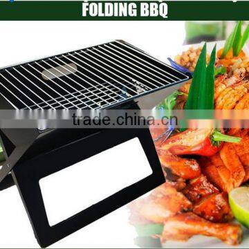 2016 hot portable folding bbq charcoal grill for balcony