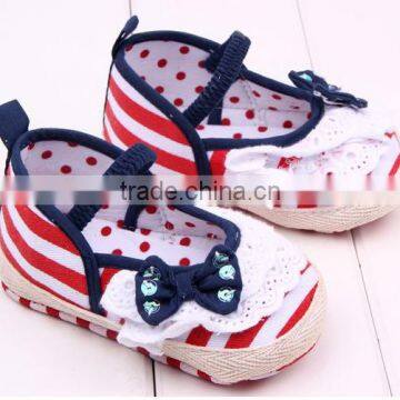 rubber sole baby prewalker shoes baby canvas shoes