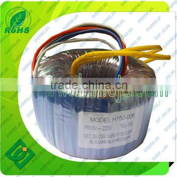 China manufacturer toroidal power transformer 24v 110v 220v 230v