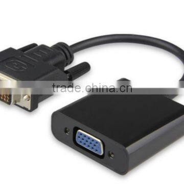 High quality DVI Male to VGA Female converter adapter cable