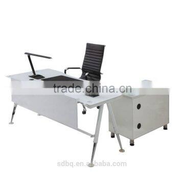 PT-D0423 Eecellent tempered glass office table executive ceo desk office desk