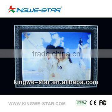 LED Backlit Frames acrylic pillow display