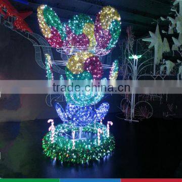 3D decor motif light,decoration holiday street light,led decorative serial lights