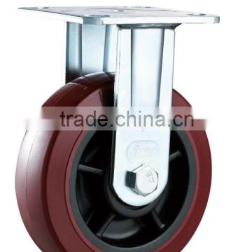 72 Series Rigid PU Caster Heavy duty Caster Double Ball Bearing Caster