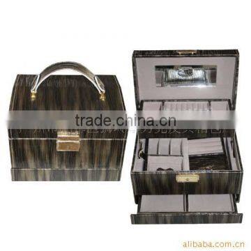 PU leather jewelry box for Multipurpose gift packaging sets