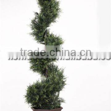 36'' uv Resistant Artificial Boxwood Spiral Tree photo-4
