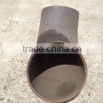 Produce high chrome carbide surfacing wear resistance pipe elbows