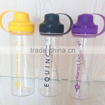 BPA free sports water bottle/travel plastic water bottle