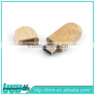 Wholesale 8gb Bamboo usb flash disk/wooden usb flash drive