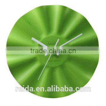 12" Bamboo powder wall Clock for decoration