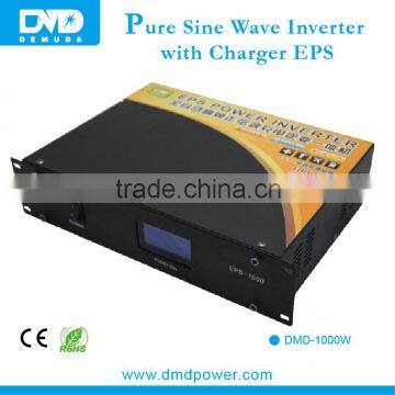 High quality pure sine wave 1000w ups inverter with charger and auto switch