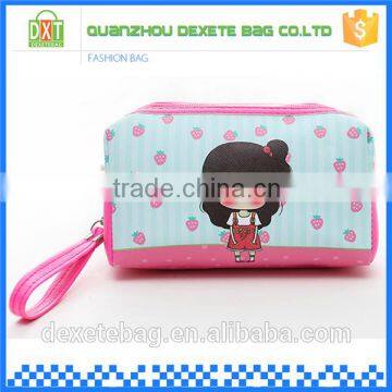 Cheap China Large Capacity Ladies Waterproof pu Hard Case Cosmetic Bag photo-1