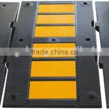 Traffic Safety Recycled Rubber Speed Hump