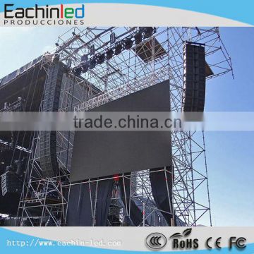 p8 outdoor full color led rental display cabinet outdoor led video wall