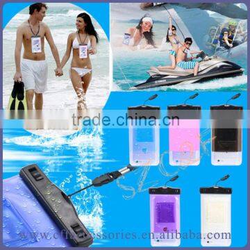 For Apple iPhone 6 6S Plus 5S 5c SE Waterproof Bag Pouch Phone Case Underwater Swimming Outdoor Sports Bags Cover