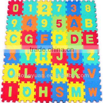 36 pcs Alphabet & Numbers EVA Floor Mat Baby Room Jigsaw Mat Soft Foam Puzzle