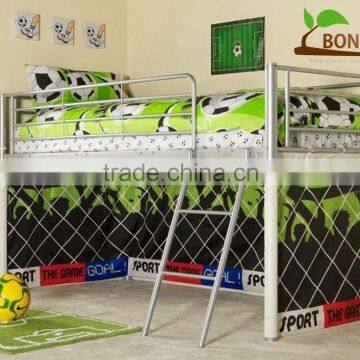 Metal Mid-sleeper Bed for Kids