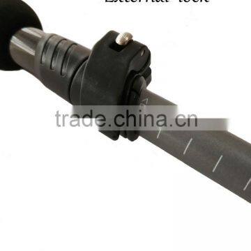 Carbon Fiber&alumium Telescopic Trekking Nordic Folding Walking Pole photo-3