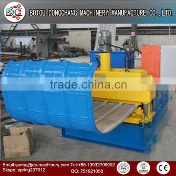 Hydraulic metal roof sheet curve roll forming machine