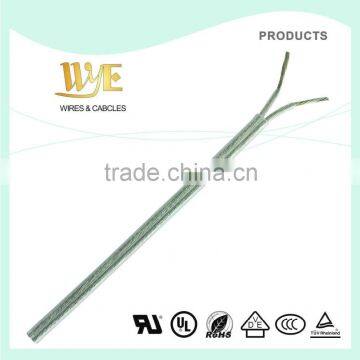 500V 0.1mm Transparent FEP Teflon insulated Parallel cable Wire