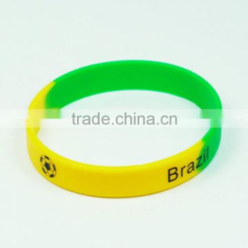 Rio 2016 olympic silicone bracelet for custom