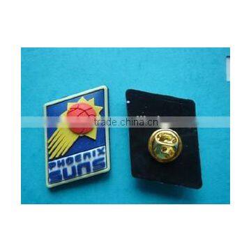 New Arrival 3d Soft Pvc Pin Badge For Promotion Gift