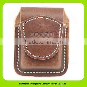 Wholesale fancy leather wallet cigarette case leather 15006