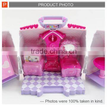 Lovely Diy Toys Plastic Beautiful House Pet Shop Toys photo-3